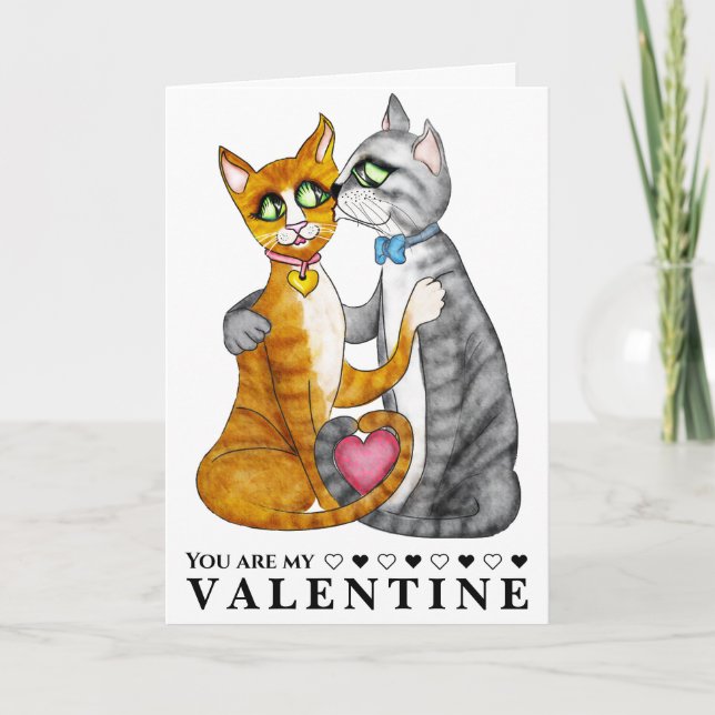 Cute Valentine’s Day Cards Karte (Vorderseite)