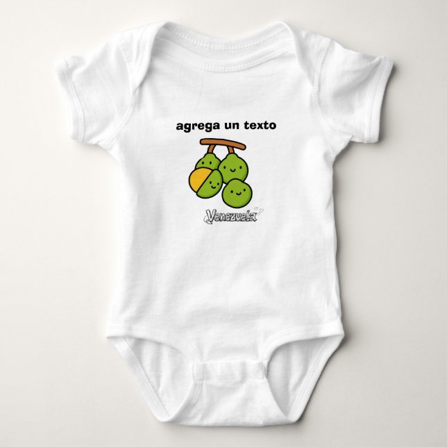 Cute Venezuelan Fruits • Camiseta & Body para Bebé Baby Strampler (Vorderseite)