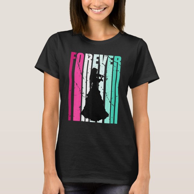 Cute Violinist Forever Cute Violin Coaching Coach  T-Shirt (Vorderseite)