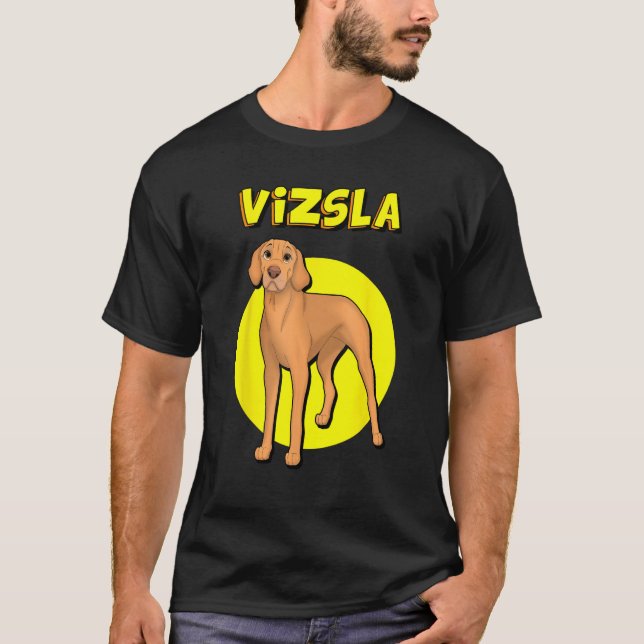 Cute Vizsla T-Shirt (Vorderseite)
