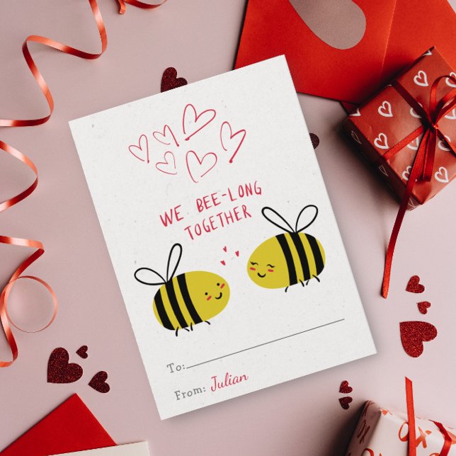 Cute We Bee-Long Together Valentines Day Classroom (Von Creator hochgeladen)