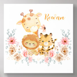 Cute Wild Animal  Acryl Fotofliese