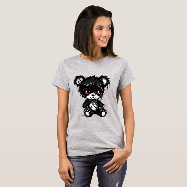 Cute Women’s Basic T-Shirt – Adorable Graphic  (Vorne ganz)
