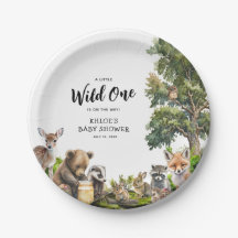 Cute Woodland Animals Baby Shower