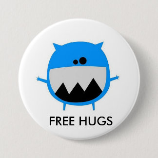 cutebluemonster, GEBEN UMARMUNGEN frei Button