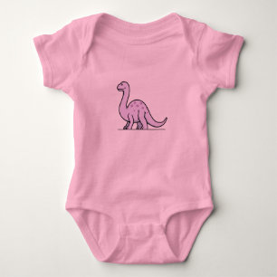 CuteForKids - Brontosaurus Baby Strampler