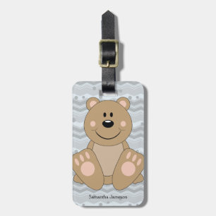 Cutelyn Brown Bear Gepäckanhänger
