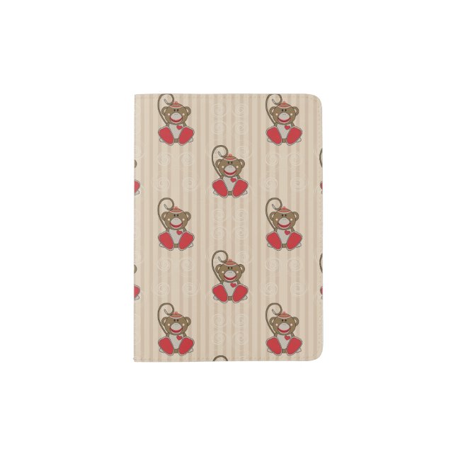 Cutelyn Sock Monkey Passhülle (Vorderseite)