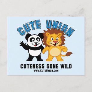 Cuteness Gone Wild Postkarte