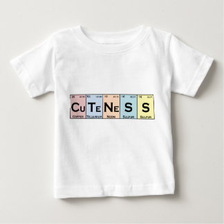 CuTeNeSS periodische Elemente Säugling T Baby T-shirt