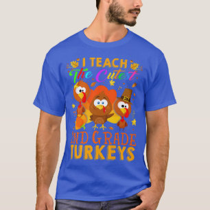Cutes I lehren die Niedlichen Truthühner der 3. T-Shirt