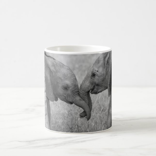 Cutest Baby Animals | Baby Elephants Greeting Kaffeetasse (Mittel)
