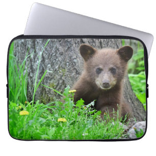 Cutest Baby Animals   Brown Bear Cub Laptopschutzhülle
