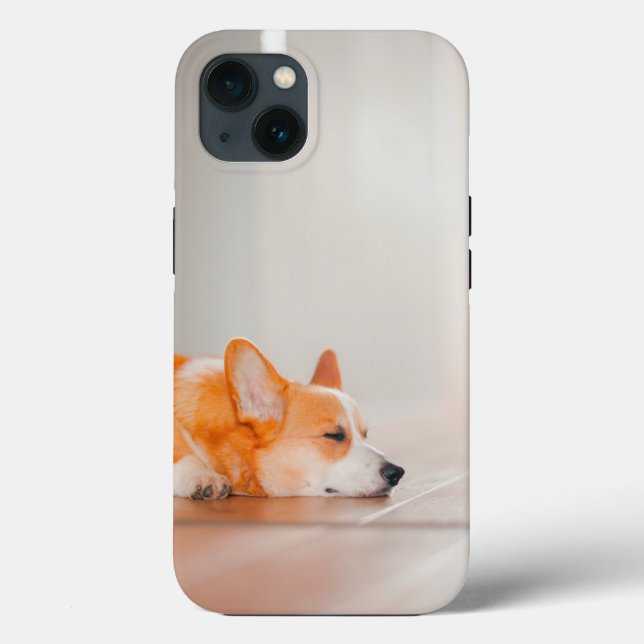 Cutest Baby Animals | Corgi Sleeping Case-Mate iPhone Hülle (Rückseite)