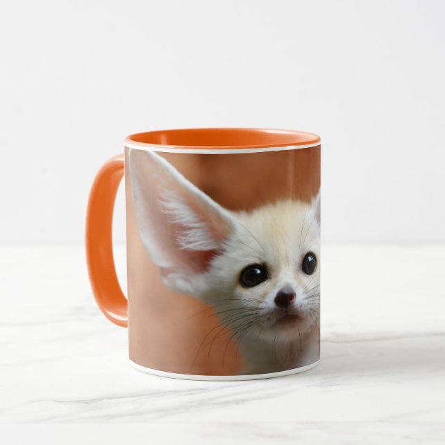 Cutest Baby Animals | Fennec Fox Pup Tasse (Vorderseite Links)