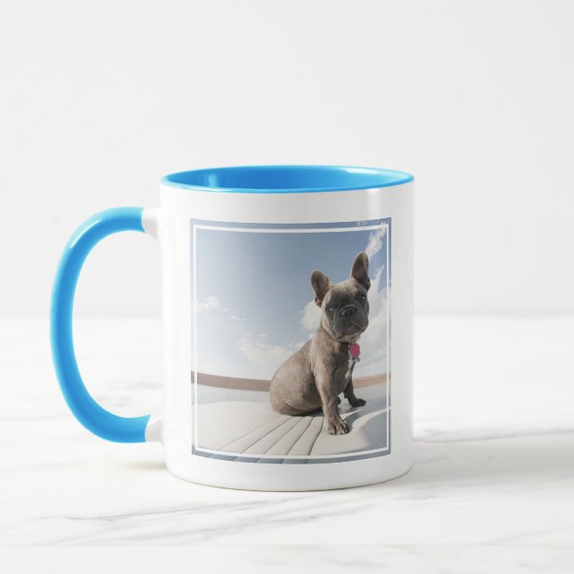 Cutest Baby Animals | French Bulldog Boating Tasse (Links)