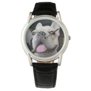 Cutest Baby Animals French Bulldog Face Armbanduhr