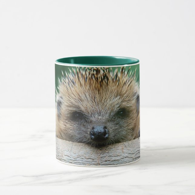 Cutest Baby Animals | Hedgehog Smile Tasse (Zentrum)