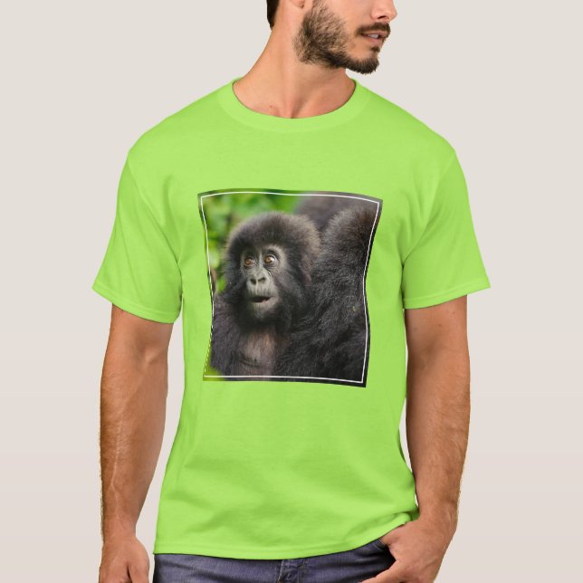 Cutest Baby Animals | Young Mountain Gorilla T-Shirt (Vorderseite)