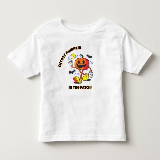 Cutest Pumpkin in the Patch! Halloween T-Shirt (Vorderseite)