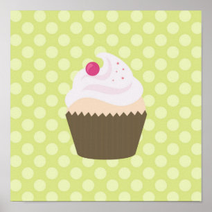 Cutesy Cupcake Poster