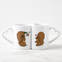 Cutesy Eichhörnchen-Liebe