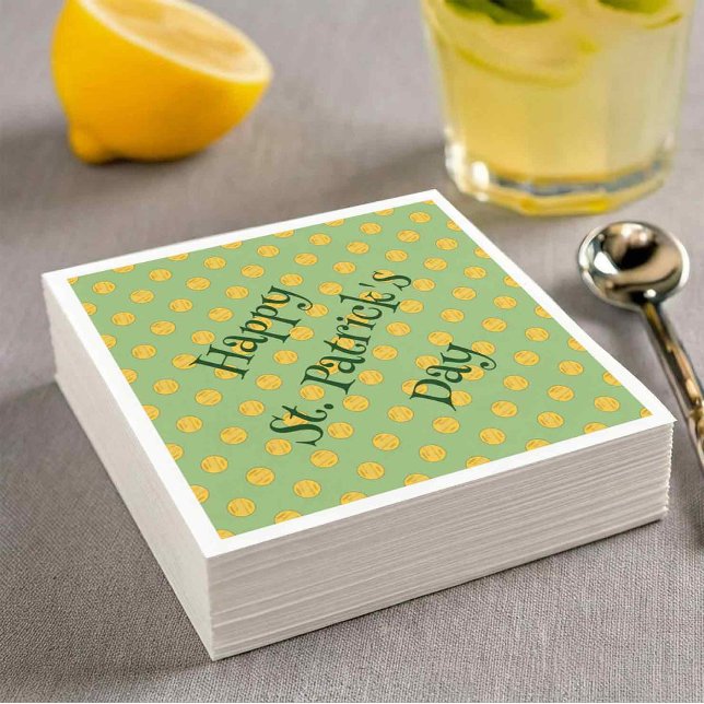 Cutesy Luck für das irische Papier Napkin Serviette (Von Creator hochgeladen)