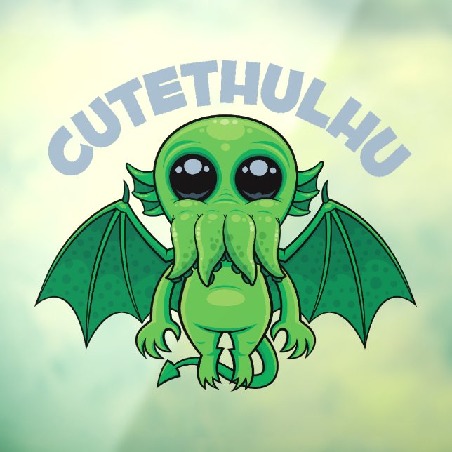 Cutethulhu Fensteraufkleber (Blatt 3)