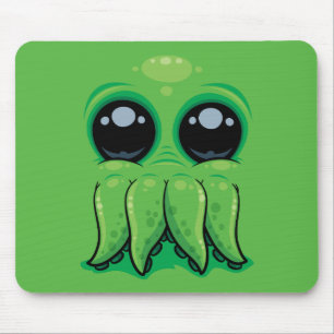 Cutethulhu Niedlich Cthulhu Face Mousepad