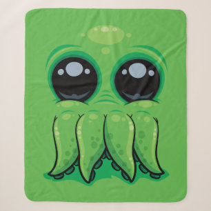 Cutethulhu Niedlich Cthulhu Face Sherpadecke