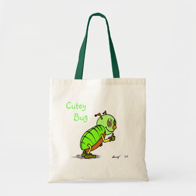 Cutey Bug Tote Bag Tragetasche (Vorne)