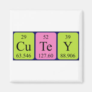 Cutey Periodenmagnet Magnet