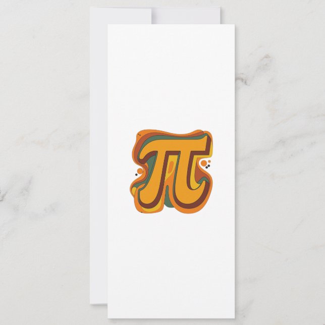 Cutie 3,14 Pi-Tag Magnet Einladung (Vorderseite)