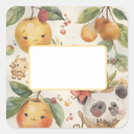 Cutie Fruitie Aufkleber