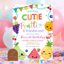 Cutie Frutti Geburtstagseinladung Einladung