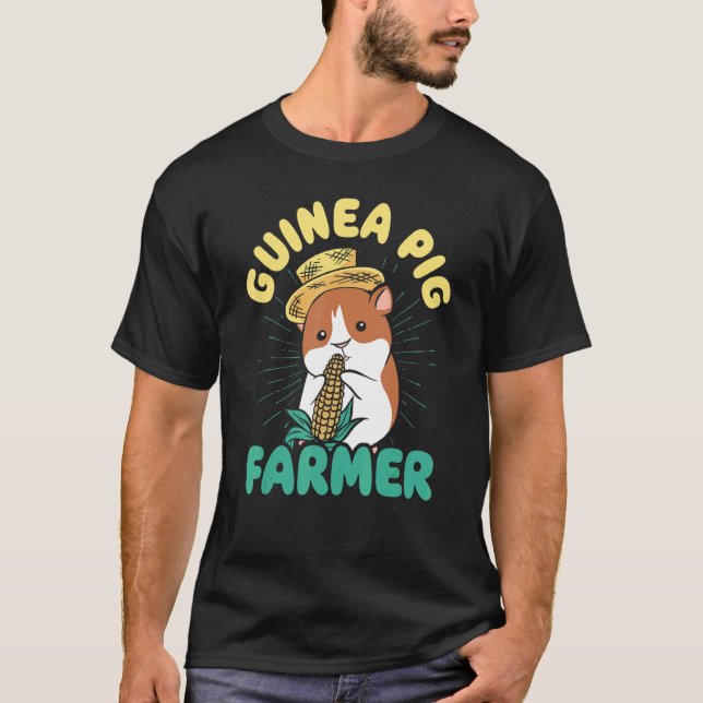 Cutie Guinea Pig Farmer Pig Owner Animals Cavy Pet T-Shirt (Vorderseite)