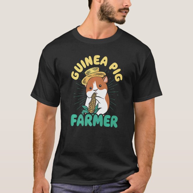 Cutie Guinea Pig Farmer Pig Owner Animals Cavy Pet T-Shirt (Vorderseite)
