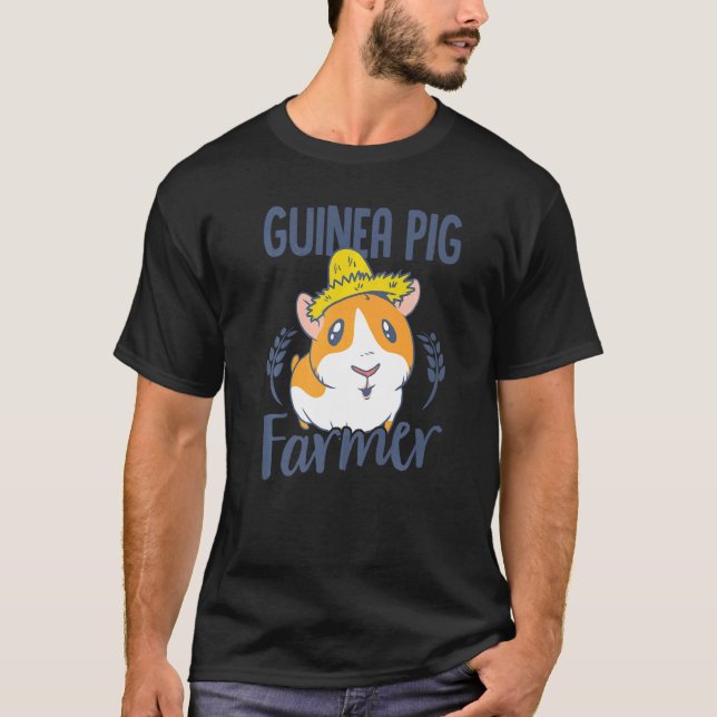 Cutie Guinea Pig Farmer Pig Owner Animals Cavy Pet T-Shirt (Vorderseite)