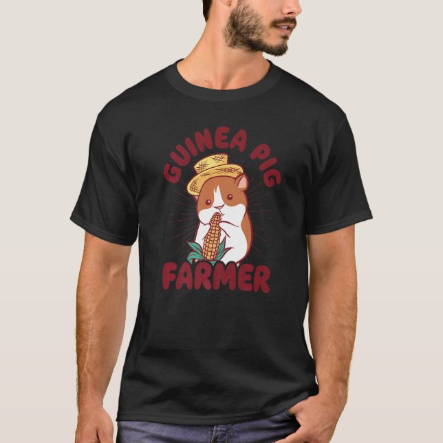 Cutie Guinea Pig Farmer Pig Owner Animals Cavy Pet T-Shirt (Vorderseite)