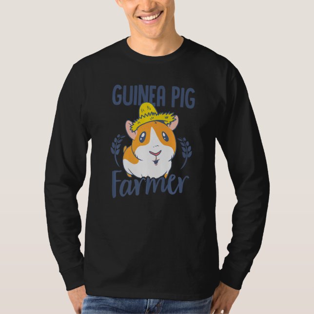 Cutie Guinea Pig Farmer Pig Owner Animals Cavy Pet T-Shirt (Vorderseite)