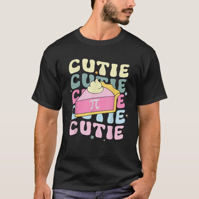 Cutie Pi Day Girls Coquette Bow Happy Pi Day Math  T-Shirt (Vorderseite)