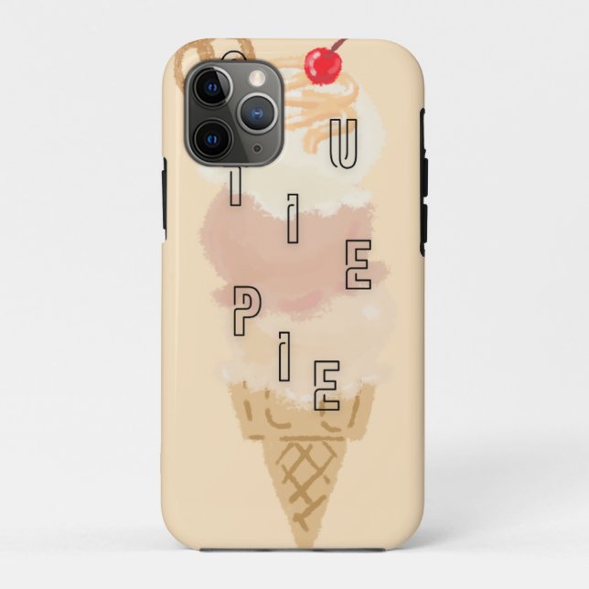 Cutie Pie - Eiscreme-Handyhülle Case-Mate iPhone Hülle (Rückseite)