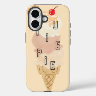 Cutie Pie - Eiscreme-Handyhülle iPhone 16 Hülle