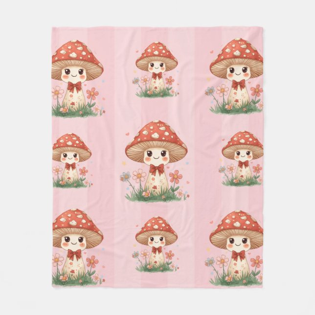 Cutie Roomie Fleece Blanket (Vorderseite)