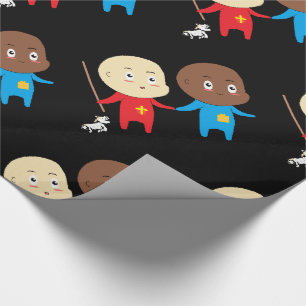 Cutiful Kids Art Baby St. Nicholas Sinterklaas Geschenkpapier