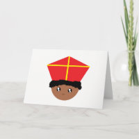 Cutiful Kids Art St. Nicholas Miter Zwarte Piet