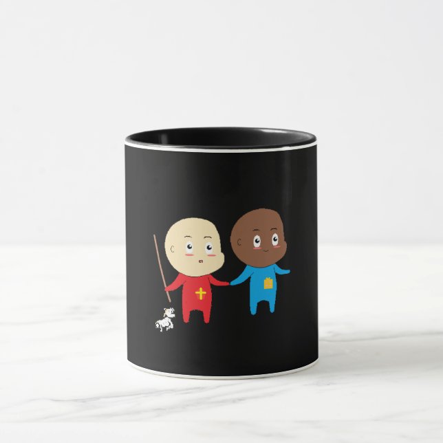 Cutiful Kids Art St. Nick Sinterklaas Babies Tasse (Zentrum)