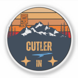 Cutler, Indiana Aufkleber