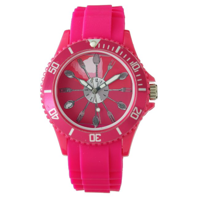 Cutlery O'clock 2. Armbanduhr (Vorderseite)