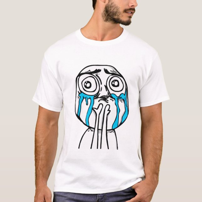 Cutness Overload Meme-Shirt T-Shirt (Vorderseite)